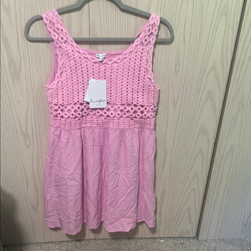 Pink Kids Casual Dress